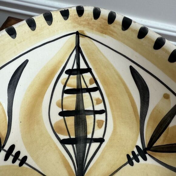 Vintage MCM Riviera Keramik Sweden Handmade Dish 60s 70s Mid Century Pottery Col - Picture 6 of 9